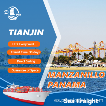 Freight Sea de Tianjin a Manzanillo Panamá